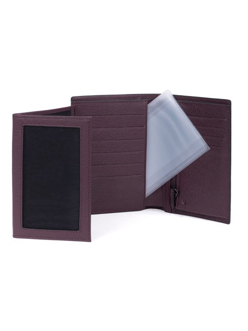 Portafoglio europeo - 3 scomparti - Stop RFID - Pelle DANDY - Kiabi