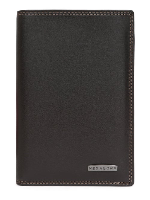 Portafoglio europeo - 3 scomparti - Stop RFID - Pelle SENSATION - Kiabi