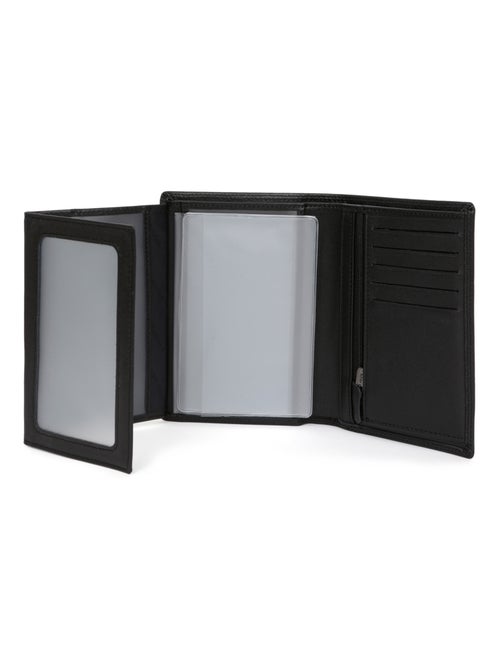 Portafoglio europeo - 3 scomparti - Stop RFID - Pelle SENSATION - Kiabi