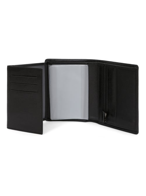 Portafoglio europeo - 3 scomparti - Stop RFID - Pelle SENSATION - Kiabi