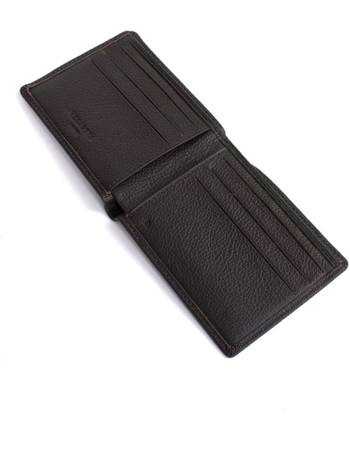Portafoglio italiano - 1 scomparto - stop rfid - pelle di vitello confort hexagona - Kiabi