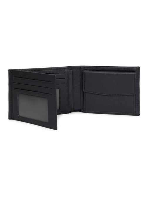 Portafoglio italiano - 2 ante - Pelle CONFORT - Kiabi