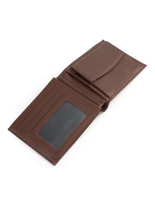 Portafoglio italiano - 2 ante - Pelle CONFORT - Kiabi