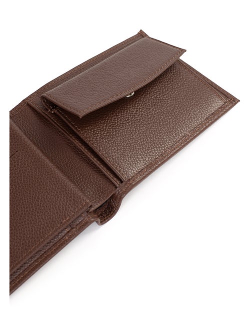 Portafoglio italiano - 2 scomparti - Pelle CONFORT - Kiabi