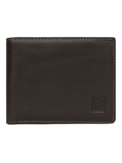 Portafoglio italiano - 2 scomparti - Pelle FÉLIN - Kiabi