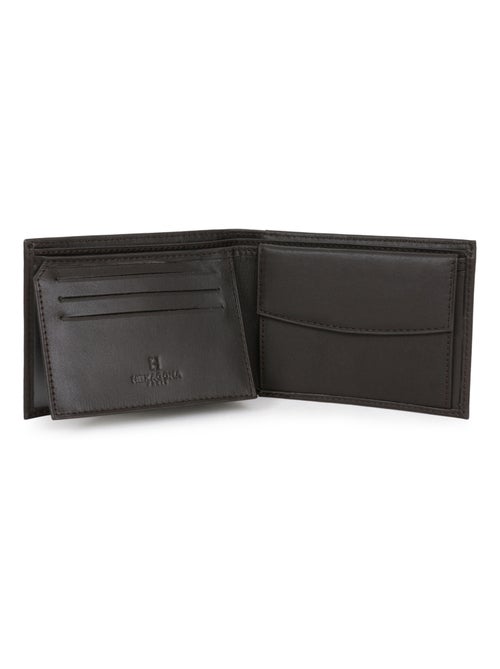 Portafoglio italiano - 2 scomparti - Pelle SOFT - Kiabi