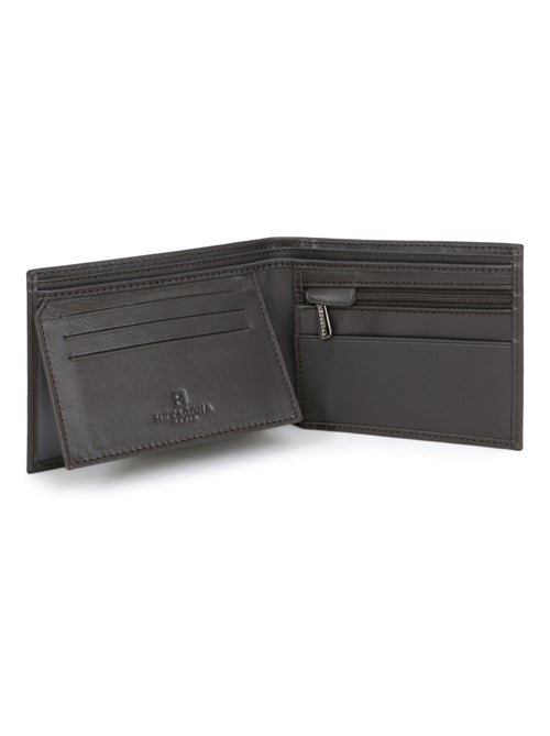 Portafoglio italiano - 2 scomparti - Pelle SOFT - Kiabi