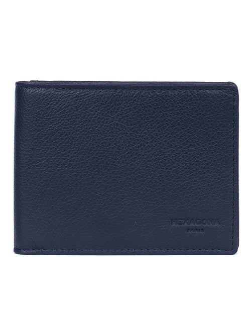 Portafoglio italiano - 2 scomparti - Stop RFID - Pelle CONFORT - Kiabi