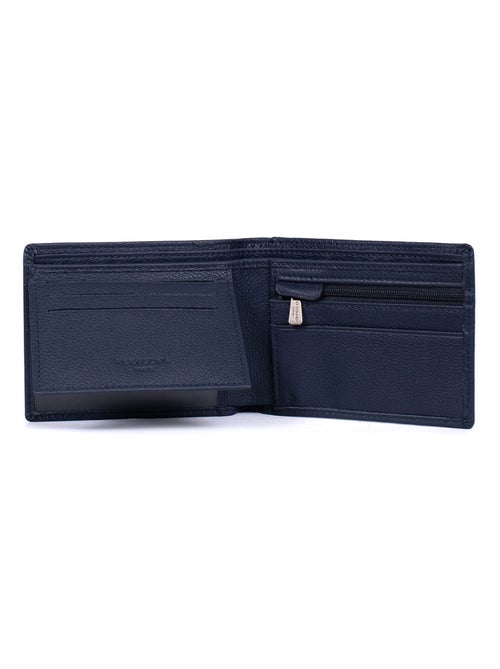 Portafoglio italiano - 2 scomparti - Stop RFID - Pelle CONFORT - Kiabi