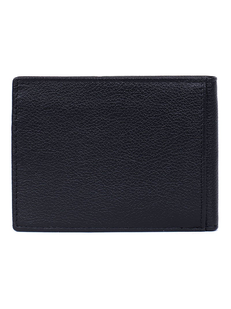Portafoglio italiano - 2 scomparti - stop rfid - pelle confort hexagona Nero - Kiabi