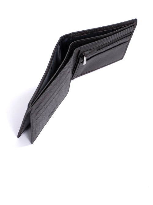 Portafoglio italiano - 2 scomparti - Stop RFID - Pelle CONFORT - Kiabi