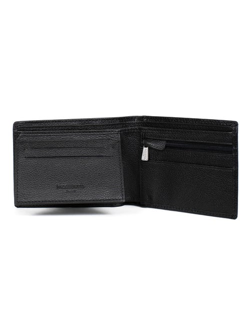 Portafoglio italiano - 2 scomparti - Stop RFID - Pelle CONFORT - Kiabi