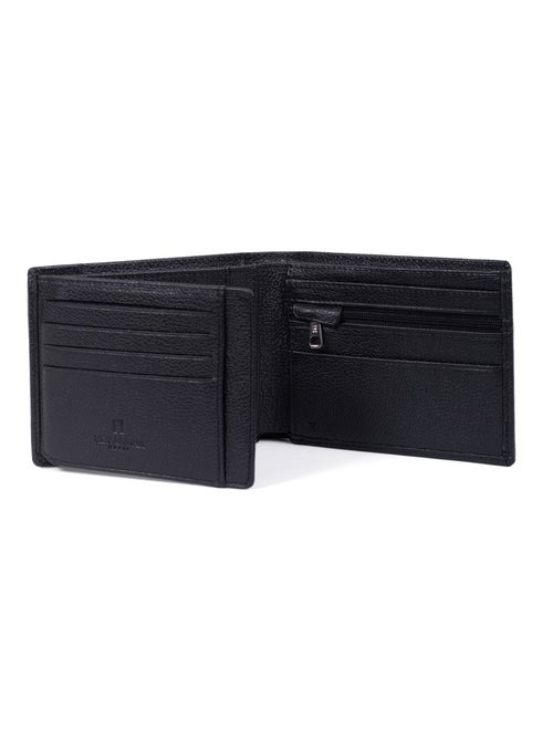 Portafoglio italiano - 2 scomparti - Stop RFID - Pelle DUO - Kiabi