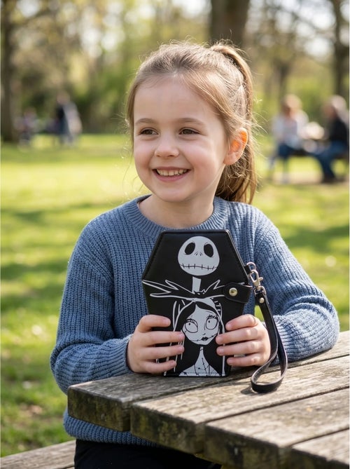 Portafoglio Jack e Sally similpelle Disney - Kiabi