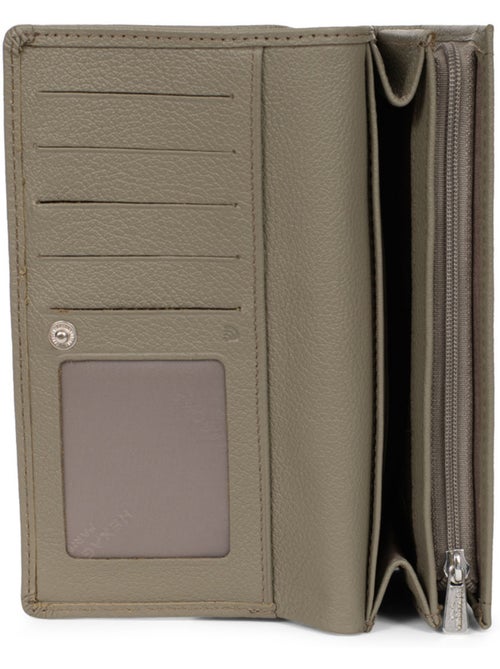 Portafoglio lungo - 1 scomparto - Stop RFID - Pelle MIRABELLE - Kiabi