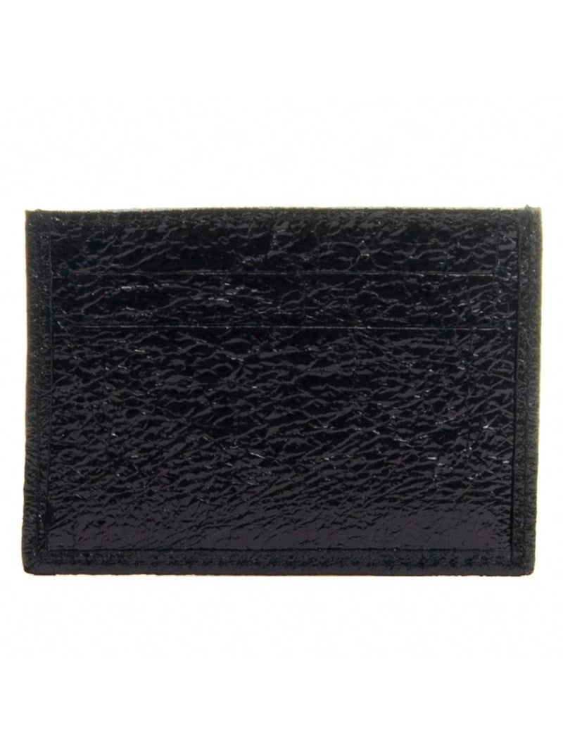 Portafoglio Pelle Naturale Purapiel Nero - Kiabi