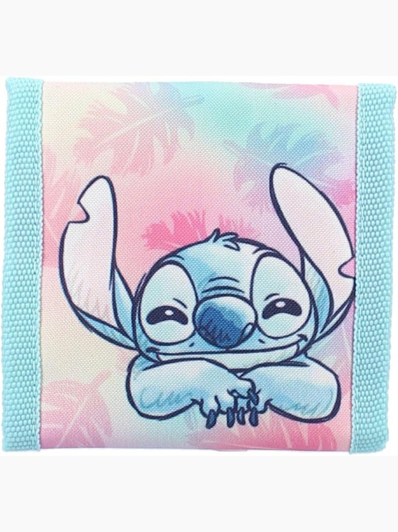 Portafoglio Stitch Wild Energy blu – Portamonete bambino Multicolore - Kiabi
