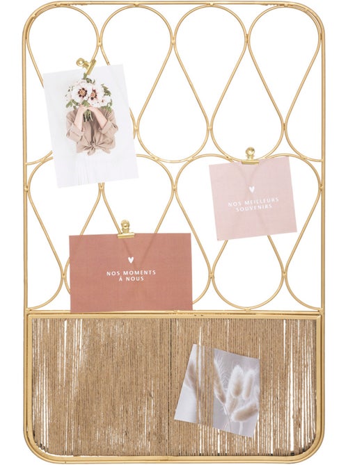 Portafoto lindsay 60x37cm oro - Kiabi