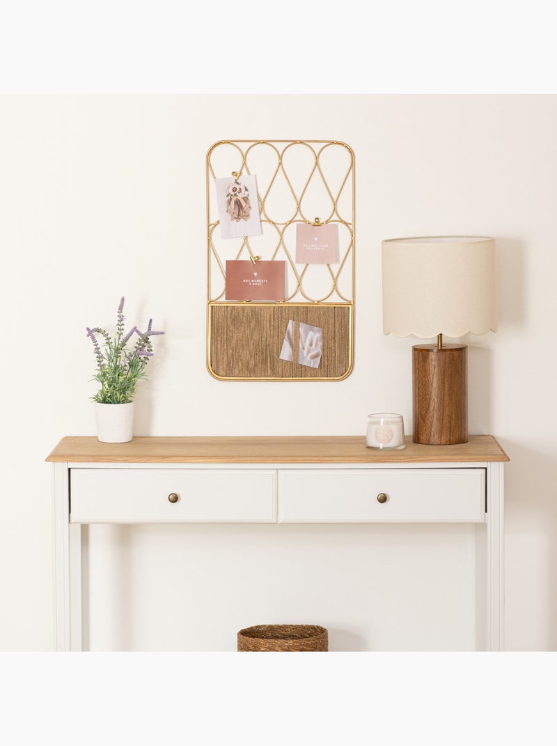 Portafoto lindsay 60x37cm oro Dorato - Kiabi