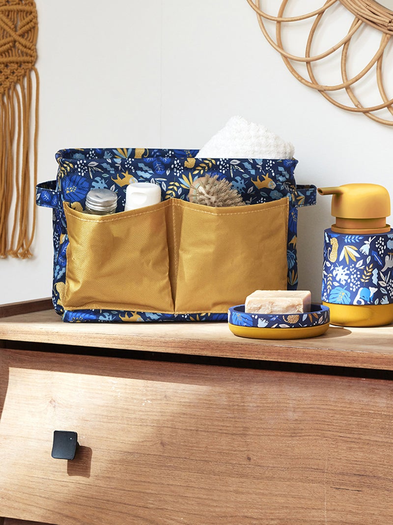 Portaoggetti con stampa fantasia BLU - Kiabi