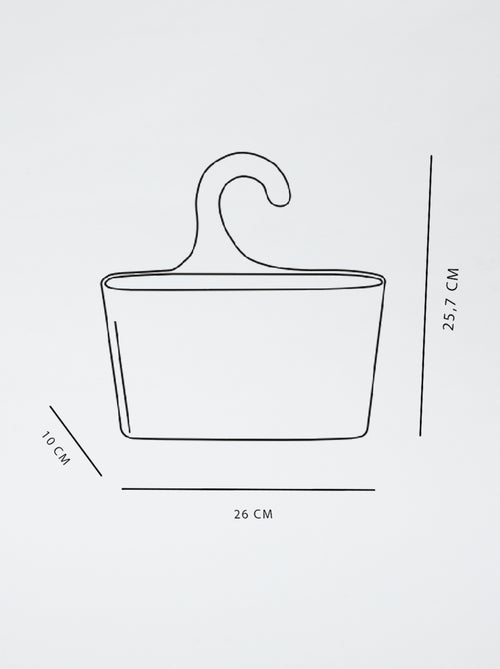 Portaoggetti per doccia con gancetto - Kiabi