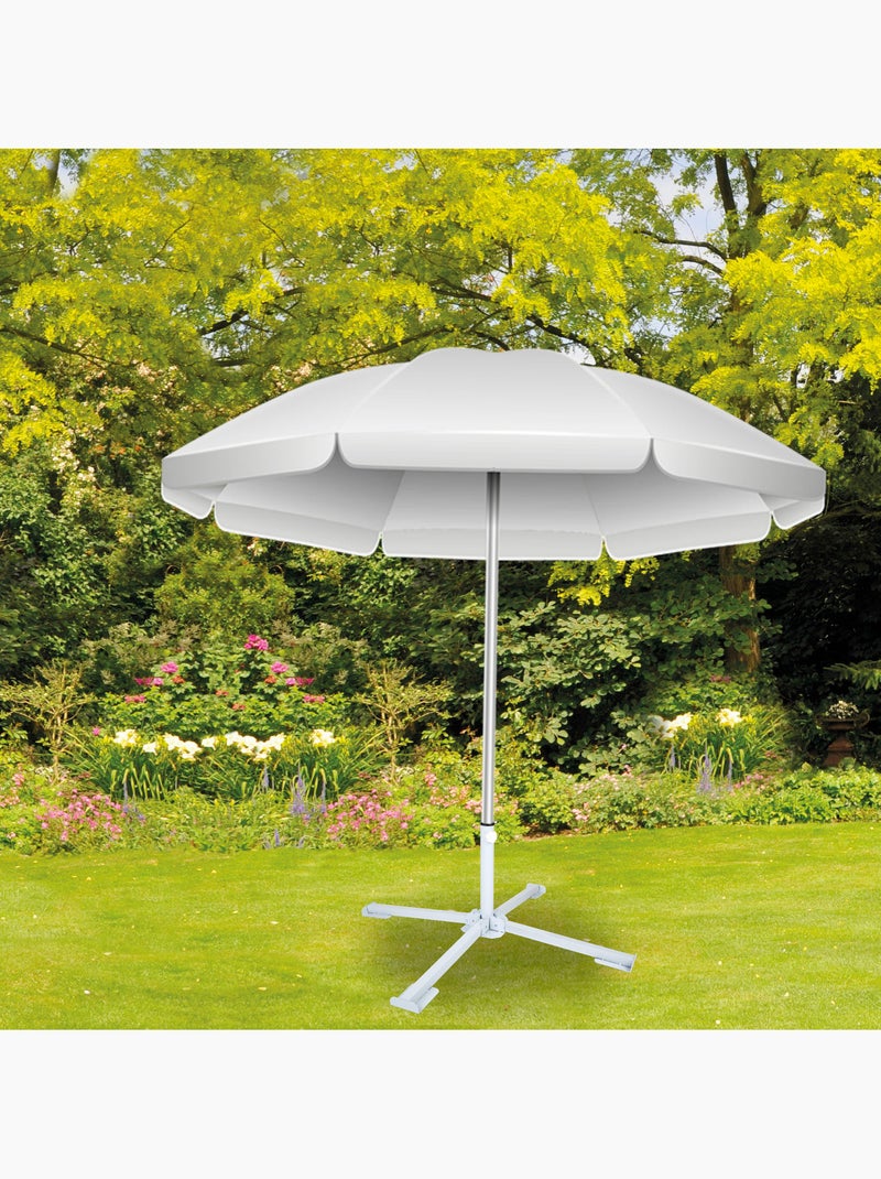 Portaombrelli pieghevole 25/32 mm Aktive Giardino Bianco - Kiabi