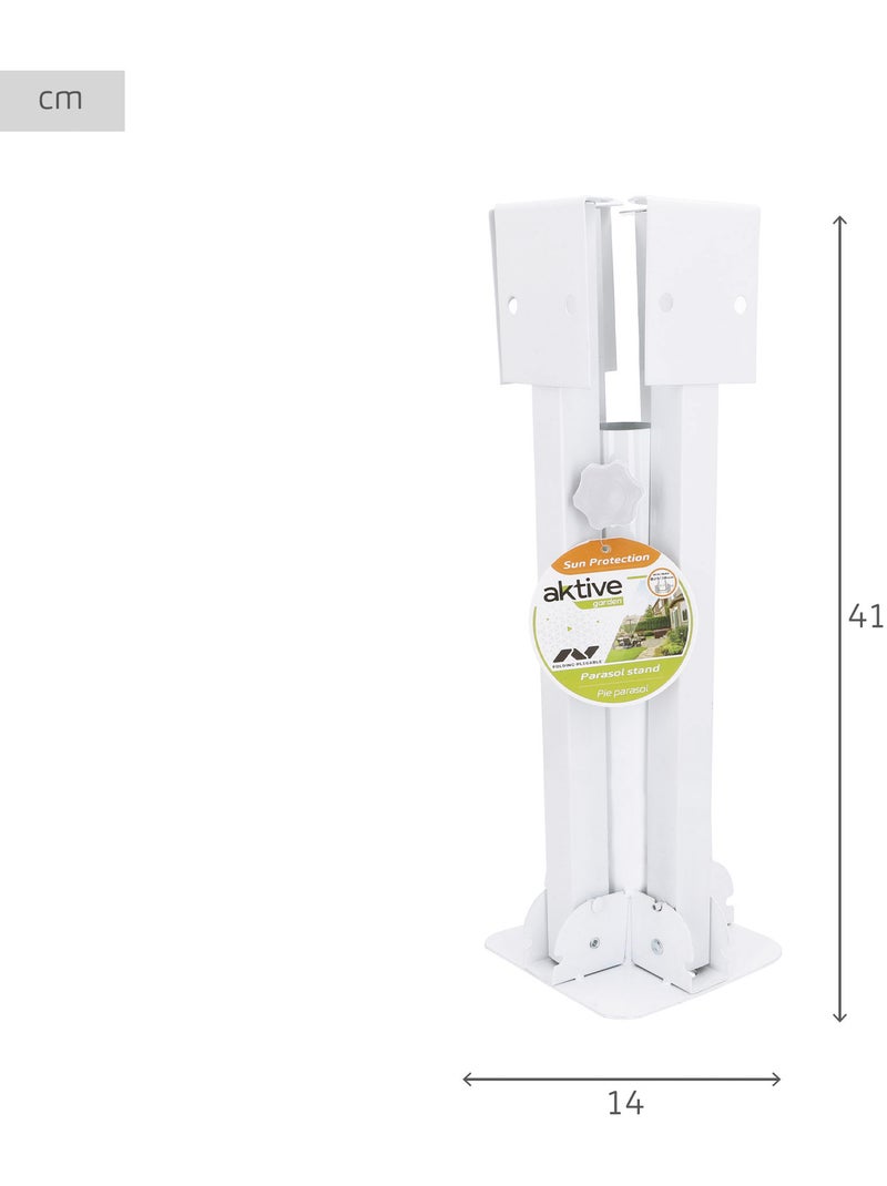 Portaombrelli pieghevole 25/32 mm Aktive Giardino Bianco - Kiabi
