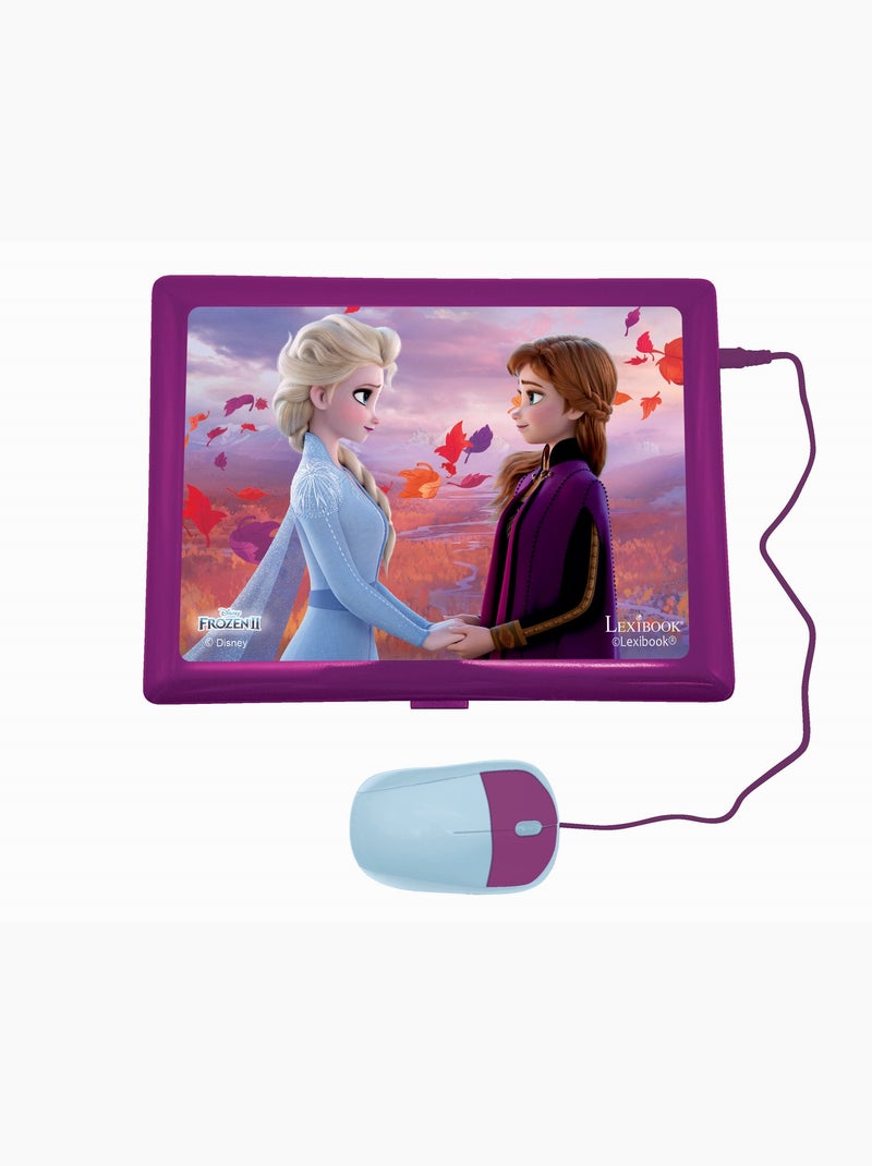 Portatile didattico bilingue Frozen 124 attività in inglese e italiano Viola - Kiabi