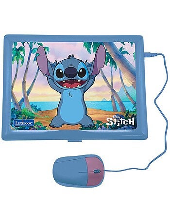 Portatile didattico parlante bilingue Stitch 124 attività in inglese e italiano