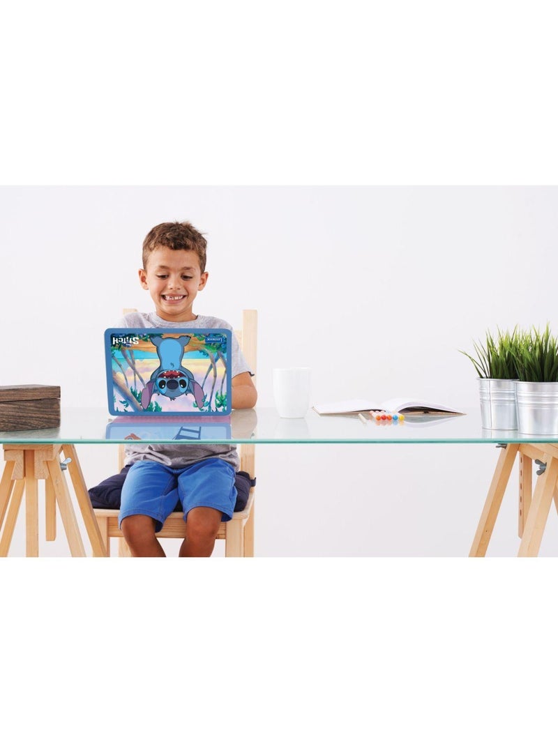 Portatile didattico parlante bilingue Stitch 124 attività in inglese e italiano Viola - Kiabi