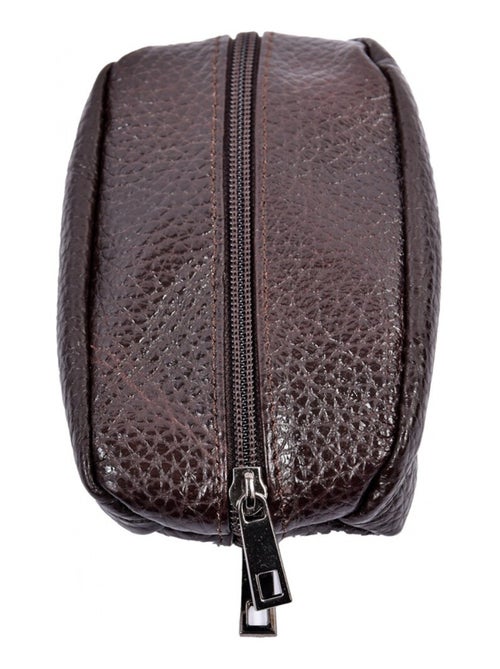 Porte Moneta Grain di Caffè - Pelle Vitello - - Kiabi