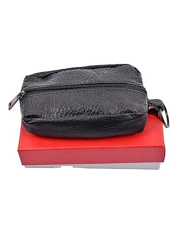 Porte Moneta Grain di Caffè - Pelle Vitello -