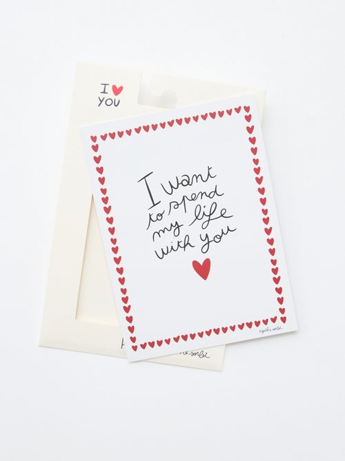 Poster "Agathe Sorlet x Kiabi" - San Valentino - Kiabi