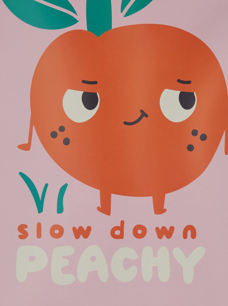Poster stampa 30 x 40 cm - Kiabi Home ARANCIONE - Kiabi