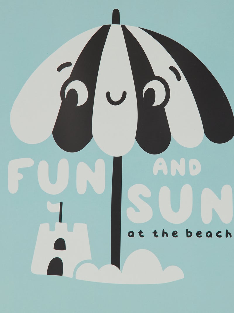 Poster stampa 30 x 40 cm - Kiabi Home BLU - Kiabi