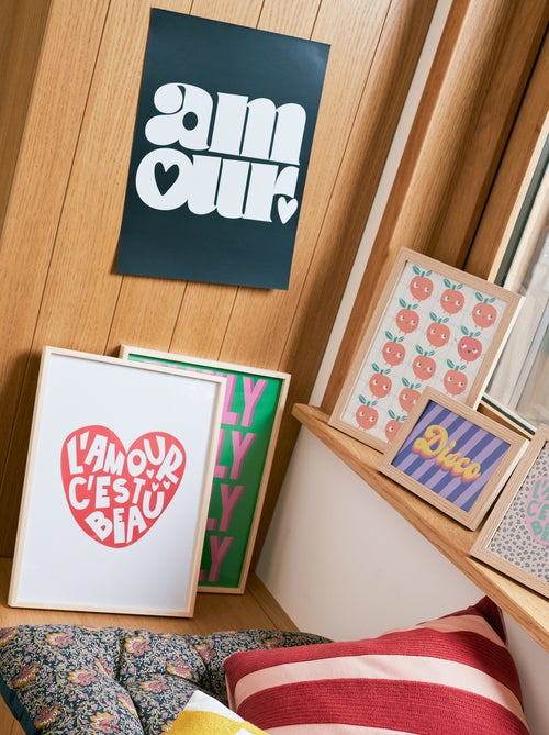 Poster stampa 30 x 40 cm - Kiabi Home - Kiabi