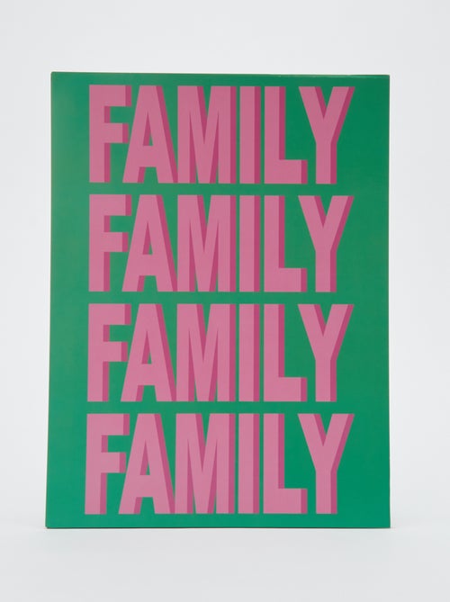 Poster stampa 30 x 40 cm - Kiabi Home - Kiabi