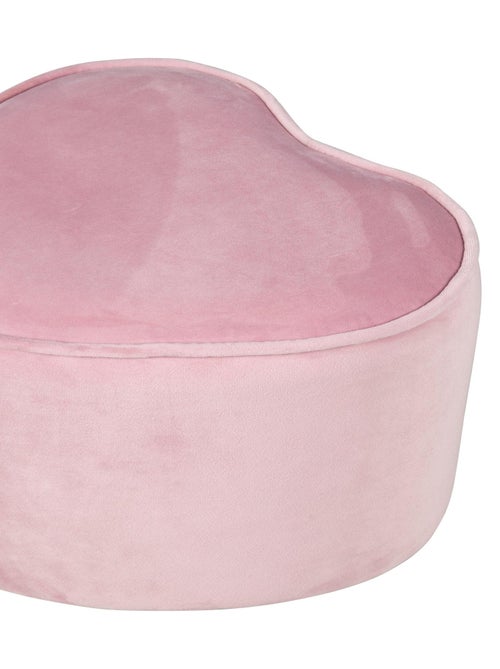 Pouf a cuore in velluto morbido per bambini – ROBA "Lil Sofa" - Kiabi