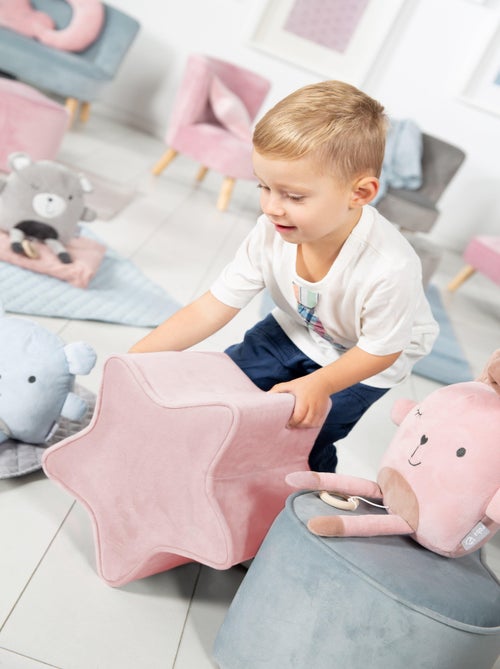 Pouf a stella in velluto morbido per bambini – ROBA "Lil Sofa" - Kiabi