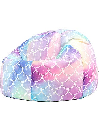 Pouf classico grande per bambini da interno ed esterno con stampa divertente - icon