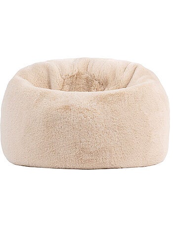Pouf classico per bambini in pelliccia sintetica - icon