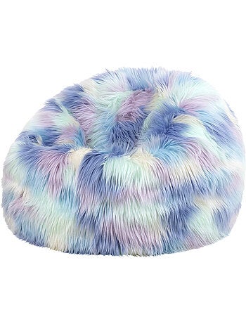 Pouf classico per bambini in pelliccia sintetica - icon