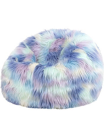 Pouf classico per bambini in pelliccia sintetica - icon