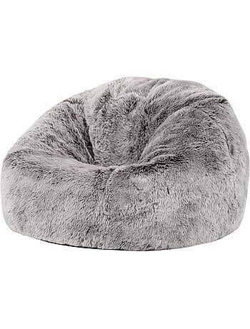 Pouf classico per bambini in pelliccia sintetica - icon