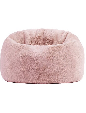 Pouf classico per bambini in pelliccia sintetica - icon