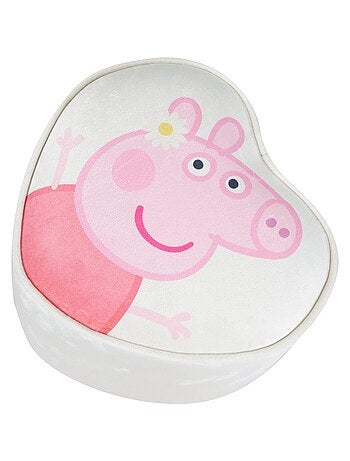 Pouf cuore in velluto morbido per bambini "Roba Peppa Pig