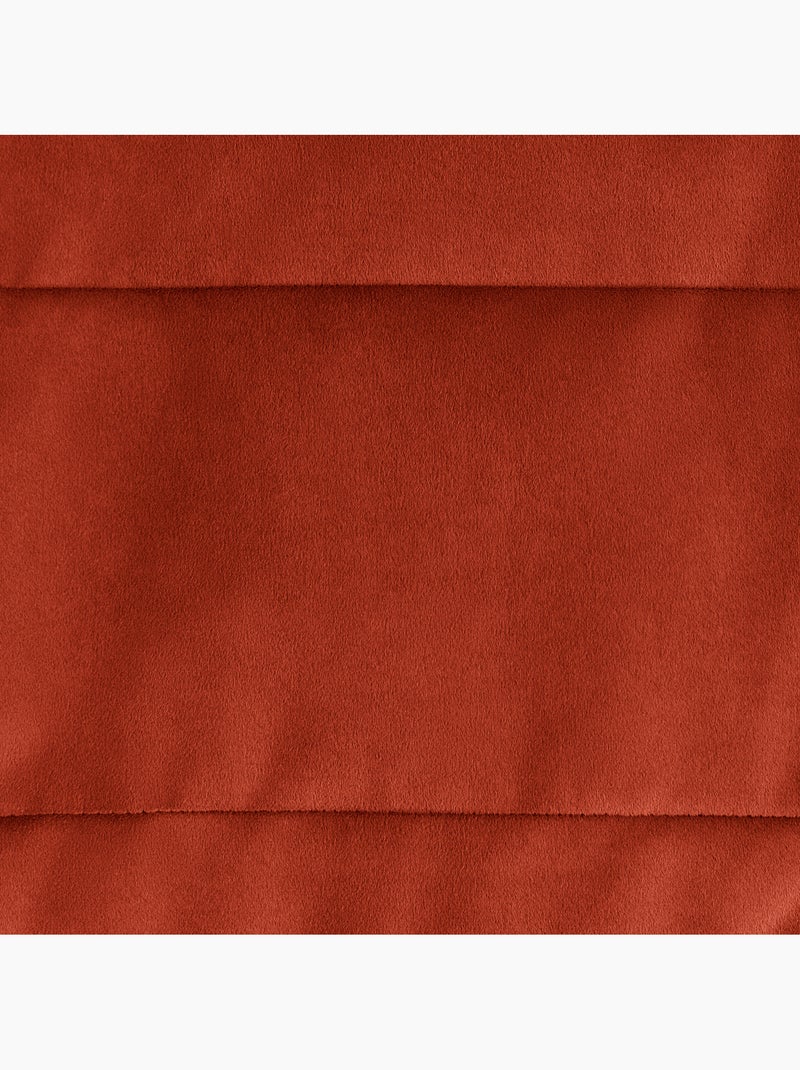 Pouf divano da pavimento kota in velluto opaco - icon Terracotta - Kiabi
