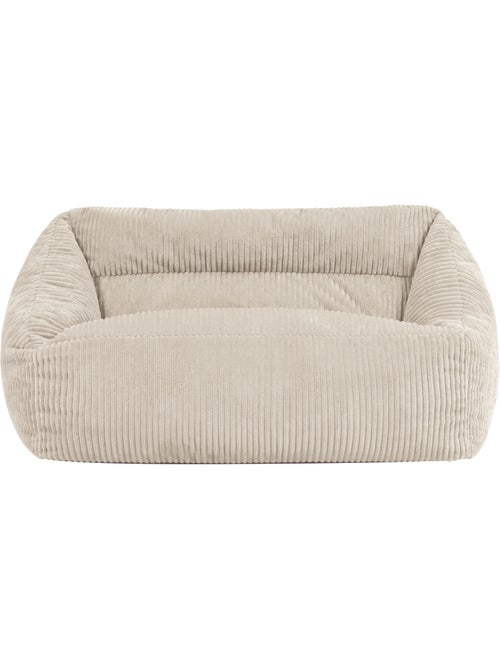 Pouf divano per bambini in velluto a coste - icon - Kiabi