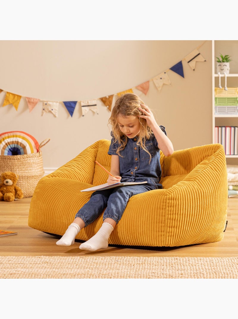 Pouf divano per bambini in velluto a coste - icon Lino - Kiabi