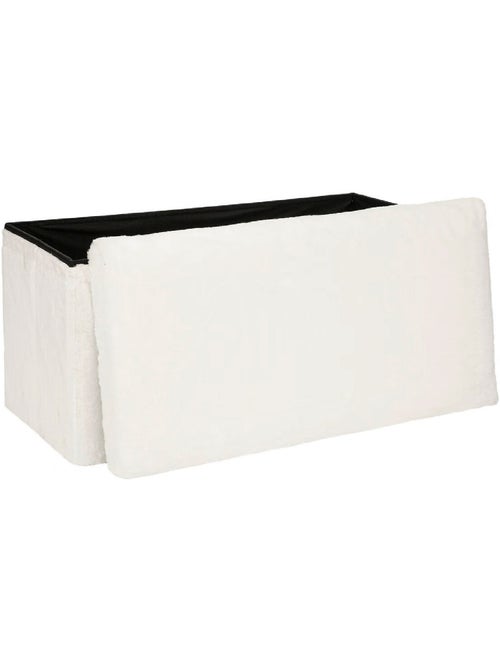 Pouf doppio pieghevole in pelliccia - Kiabi Pouf doppio pieghevole in pelliccia - Kiabi